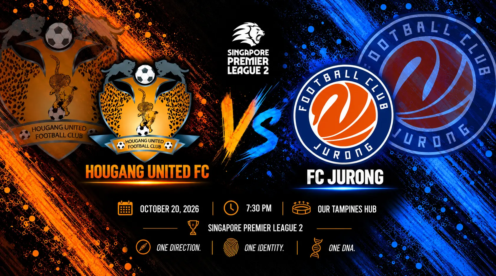 YOUNG CHEETAHS WELCOME FC JURONG TO OUR TAMPINES HUB